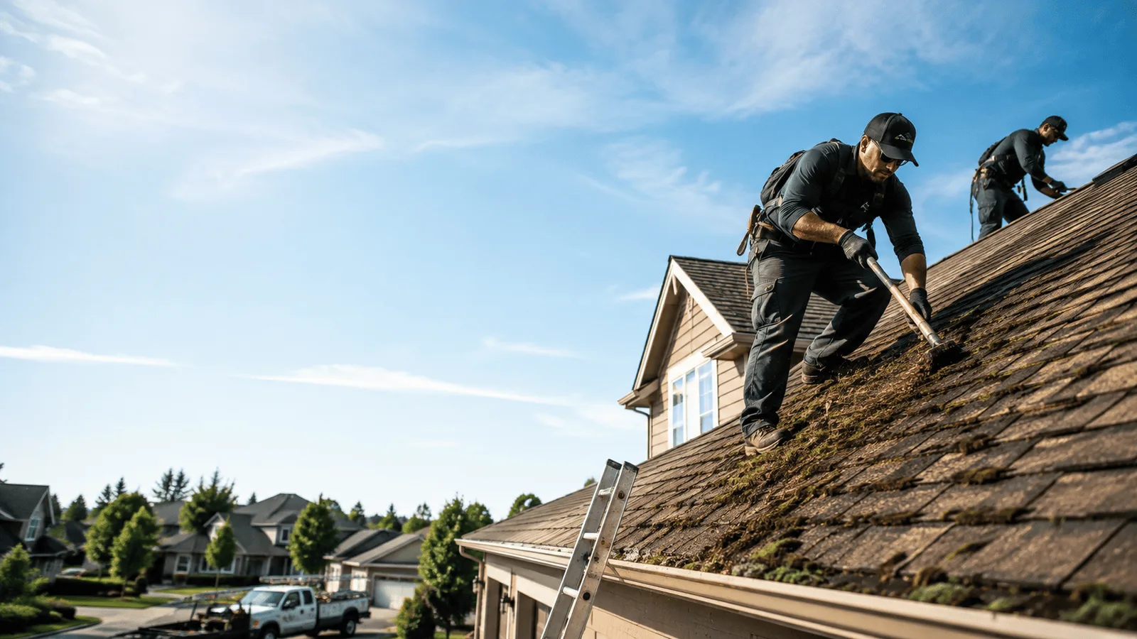 Roof Moss Removal in Glencoe, IL near me